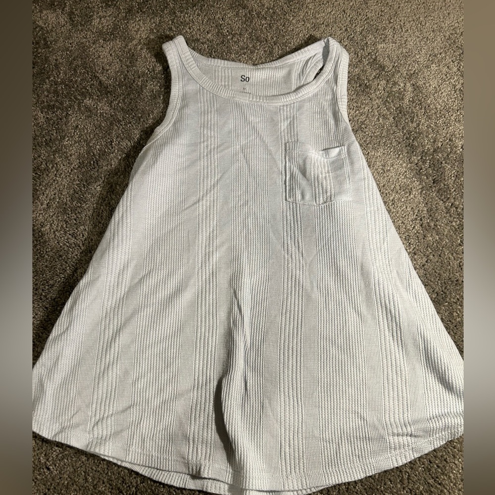 Textured Tank with Club Pilates Logo